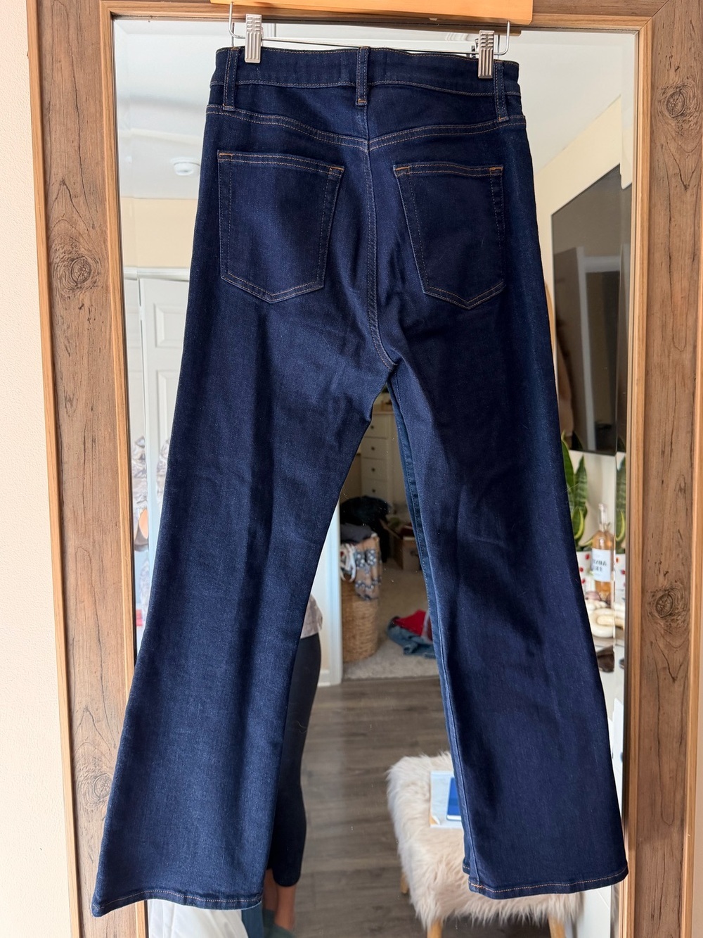 Frame The Reboot High Waist Crop Flare Jeans - Picture 9 of 9
